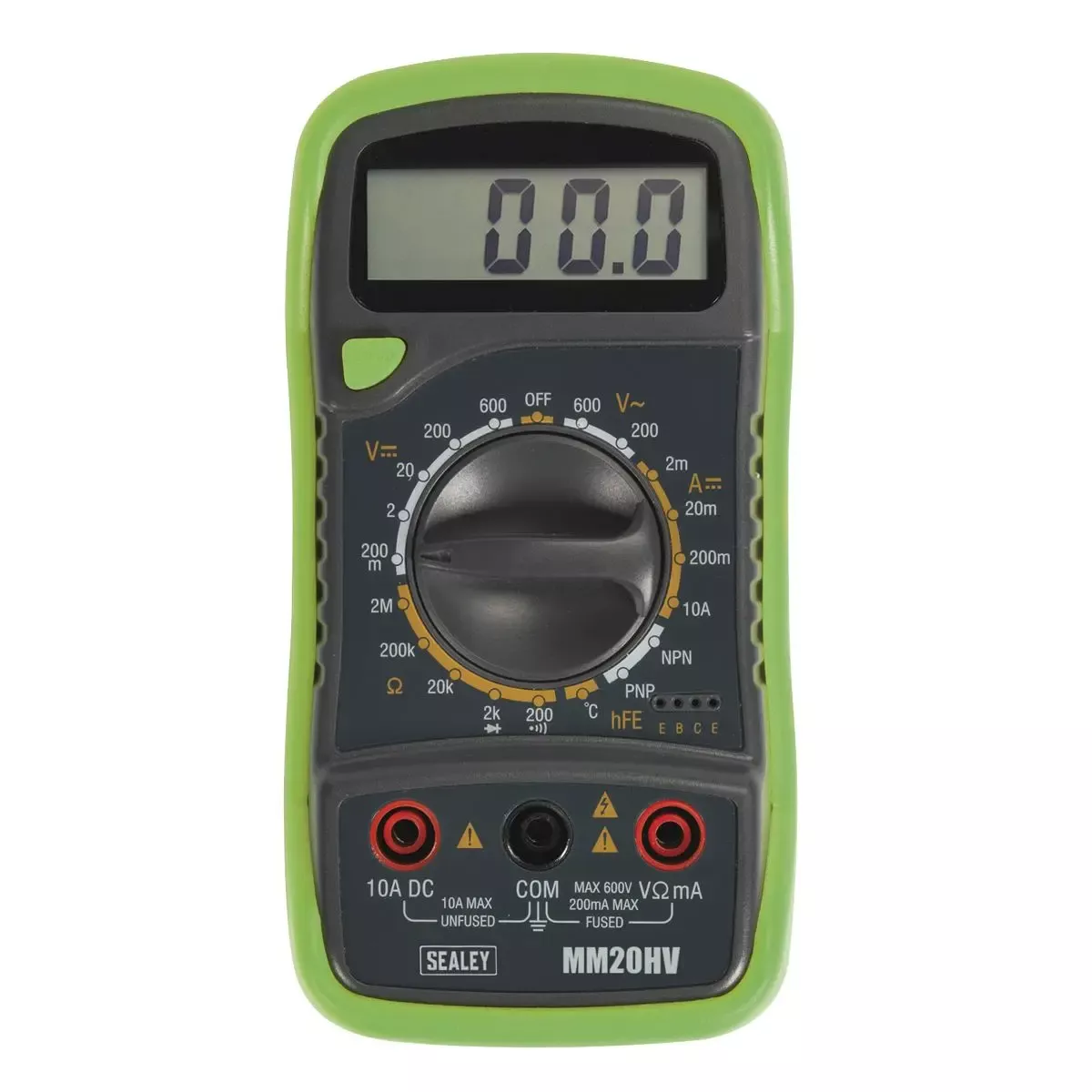 Sealey 8 Function Digital Multimeter with Thermocouple HV AC DC Current