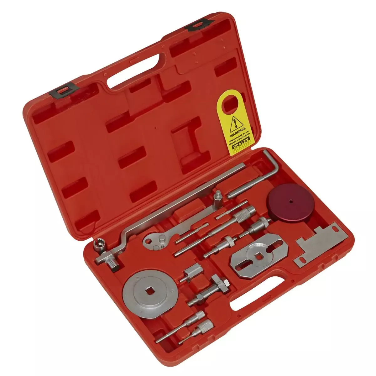 Sealey Diesel Engine Timing Tool Kit for Fiat, Ford, Iveco, PSA - 2.2D, 2.3D, 3.0D - Belt/Chain Drive