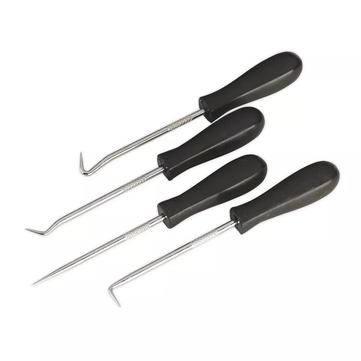 Sealey Mini Hook Set 4 Piece O-Ring Cotter Pin Oil Seal Removal Tool