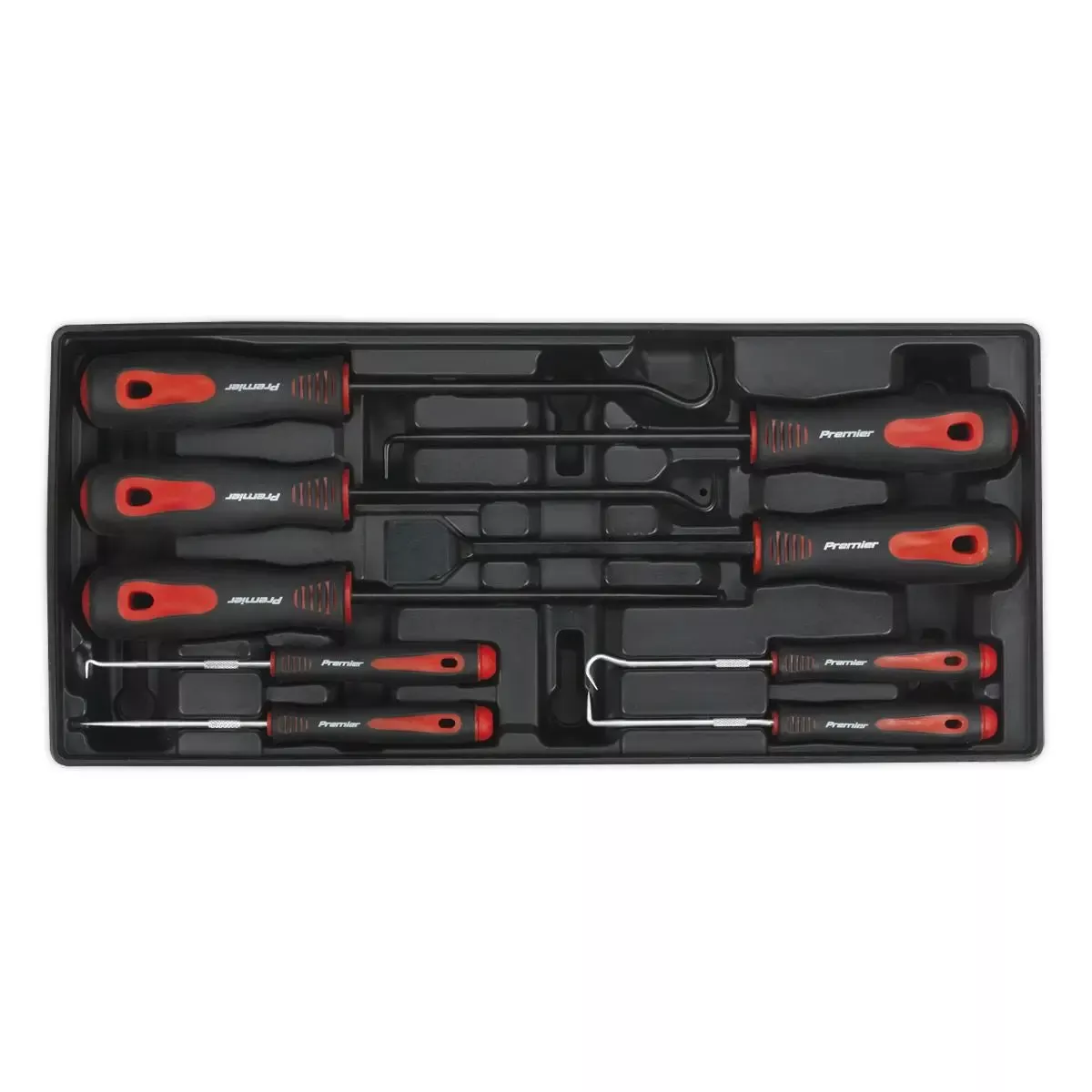 Sealey Premier Tool Tray with Scraper & Hook Set 9pc