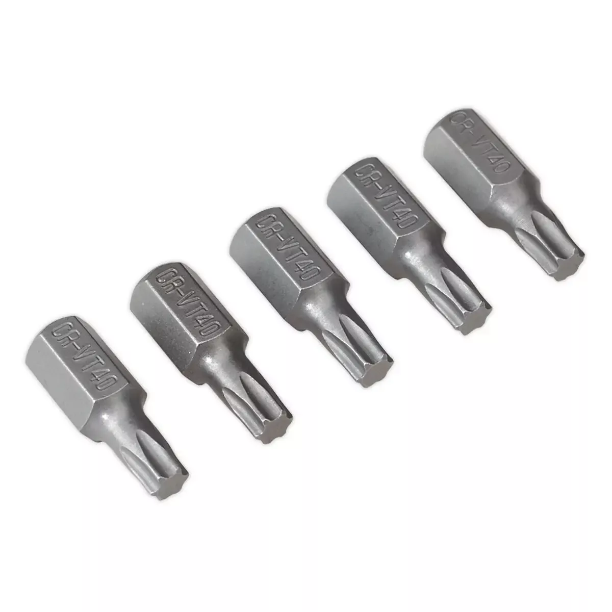 Sealey Premier TRX-Star* T40 Bit Short Pack of 5