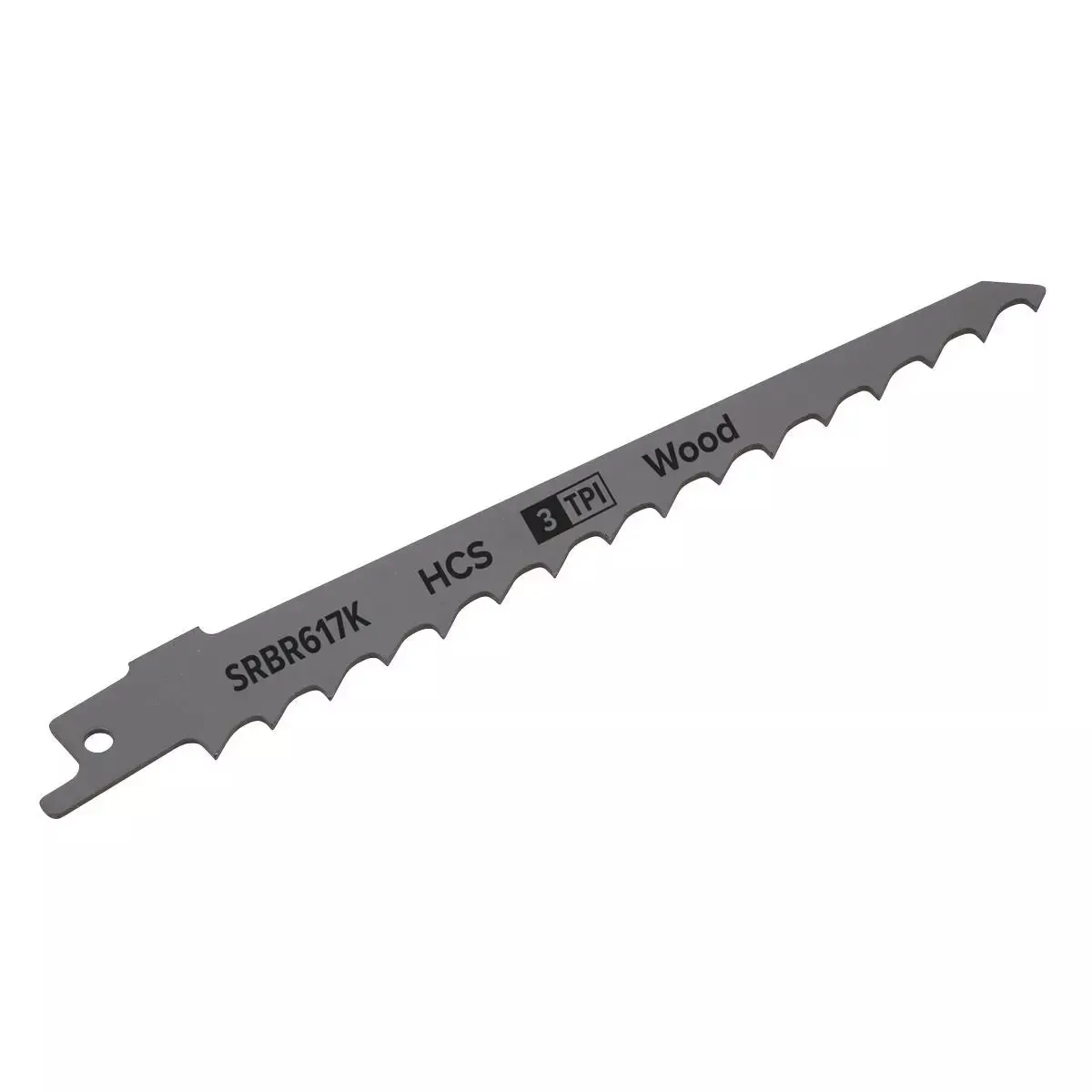 Sealey Reciprocating Saw Blade Pruning & Coarse Wood 150mm 3tpi - Pack of 5