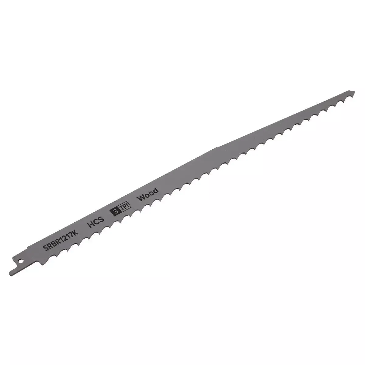 Sealey Reciprocating Saw Blade Pruning & Coarse Wood 300mm 3tpi - Pack of 5