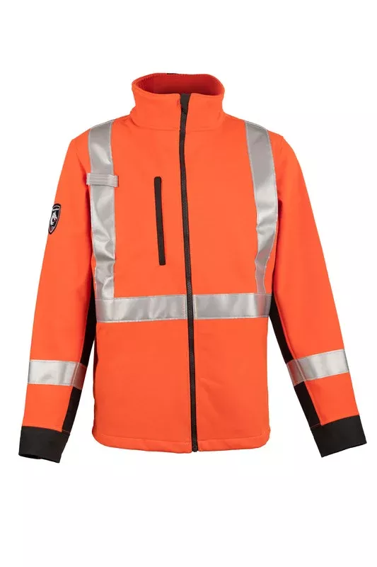 The Shield™ Soft Shell Hi-Vis FR Jacket