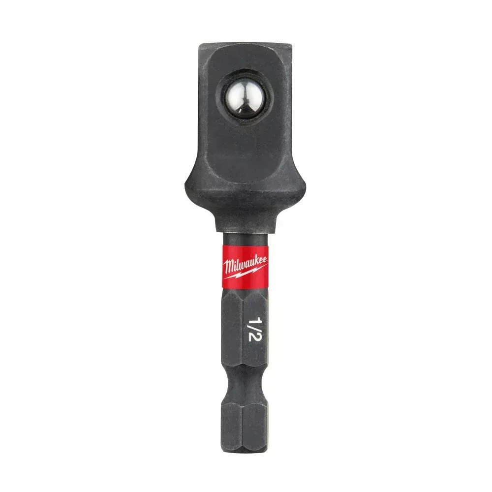 SHOCKWAVE1/4 in. Hex to 1/2 in. Square Socket Adapter