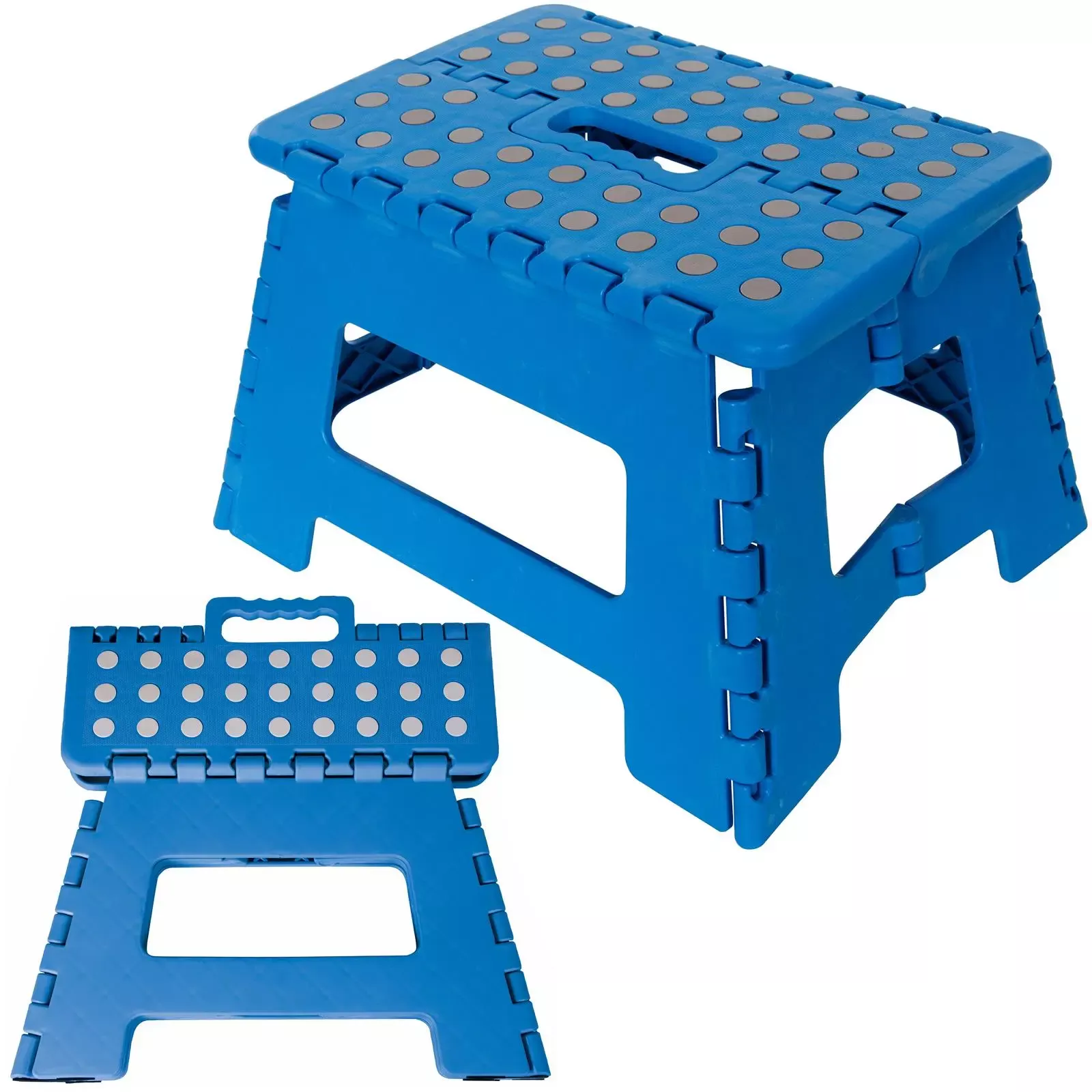 Silverline 150kg Folding Step/Stool Anti-Slip Home Garage Camping