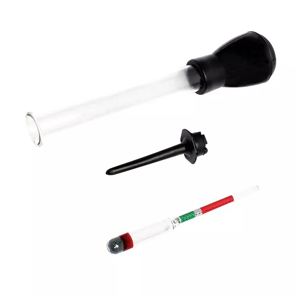 Silverline 150mm Battery Hydrometer Electrolyte Density Tester Auto