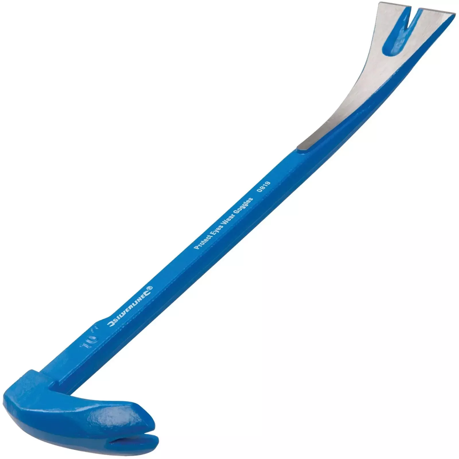 Silverline 250mm Wide Blade Pry Bar Nail Screw Puller Implement Skirting