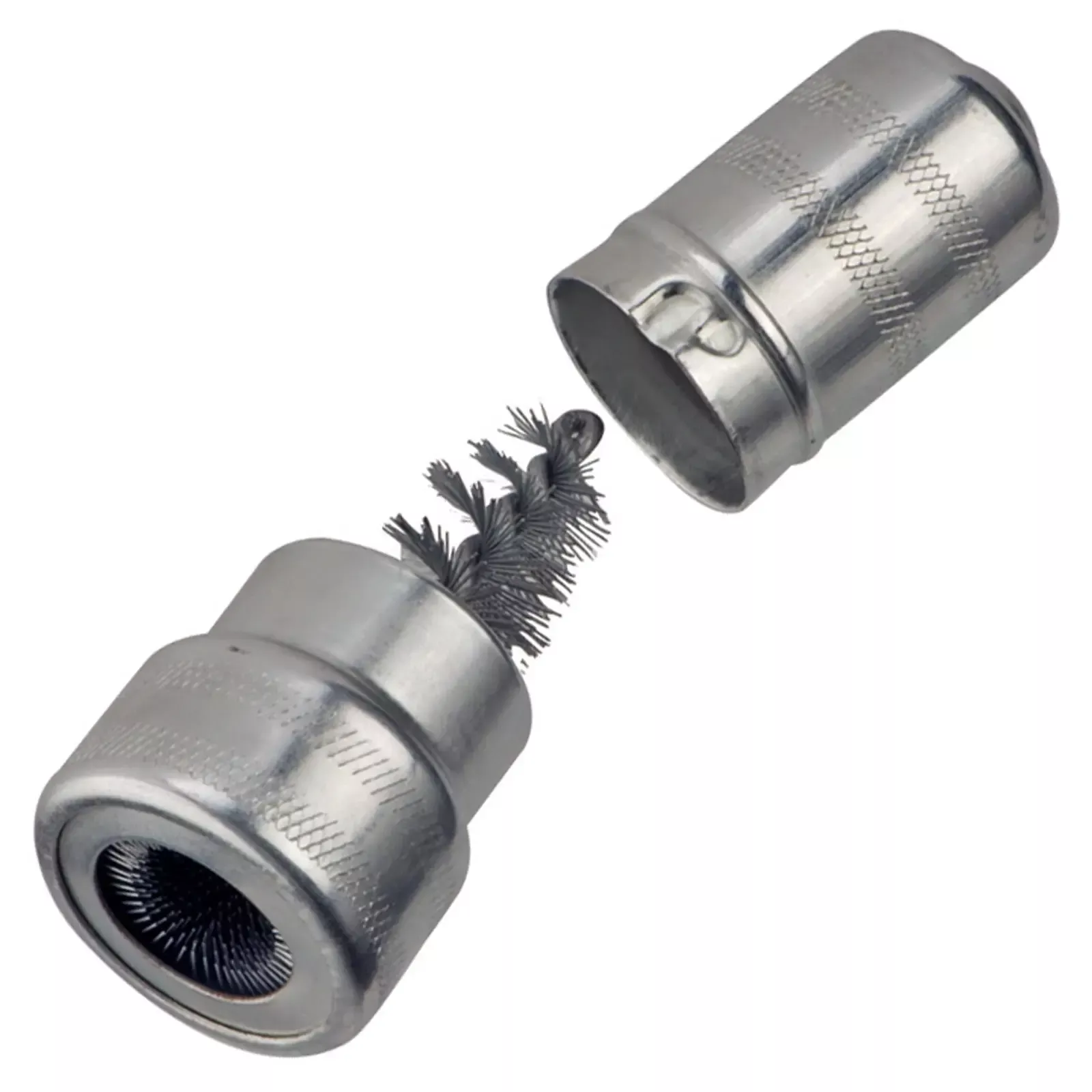 Silverline 90mm Battery Post & Terminal Cleaner Car Van Steel Brush Electrical