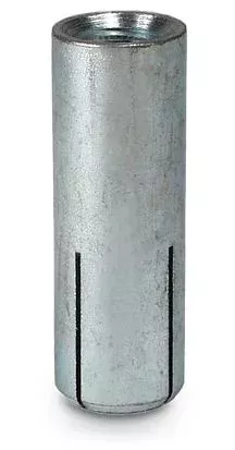 Simpson Strong-Tie 1/2" x 1-9/16" x 3/8", Drop In Internal Thread Anchor, Zinc Plated/Carbon Steel (50-Pack) DIAB37