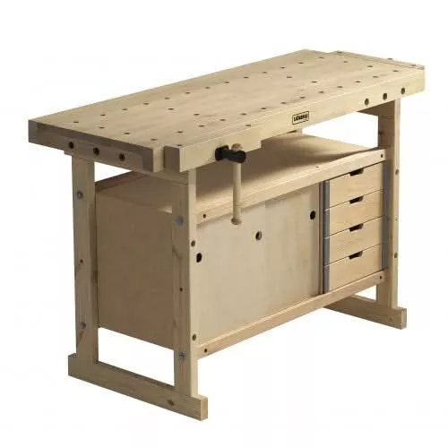 Sjobergs Nordic Plus 1450 Workbench Cabinet and Accessory Combo