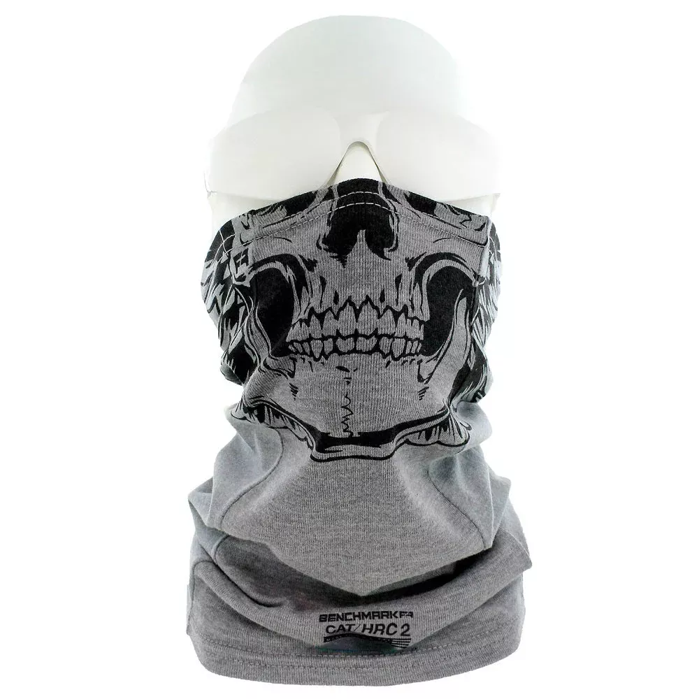 Skully Gray FR Face Muffler