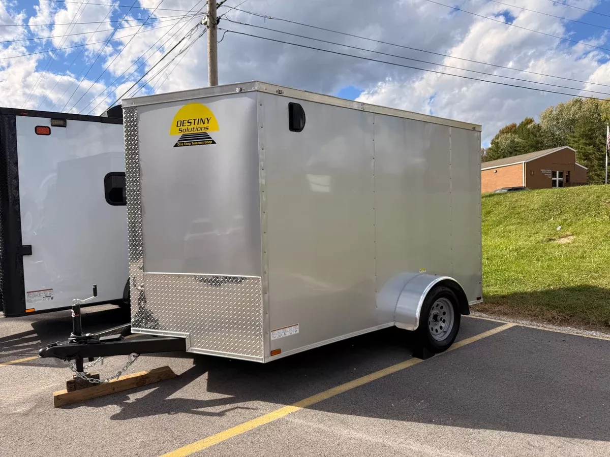 SMG TRAILERS | 7X10 Single Axle Cargo /Tower Trailer | #TRL-7X10SA