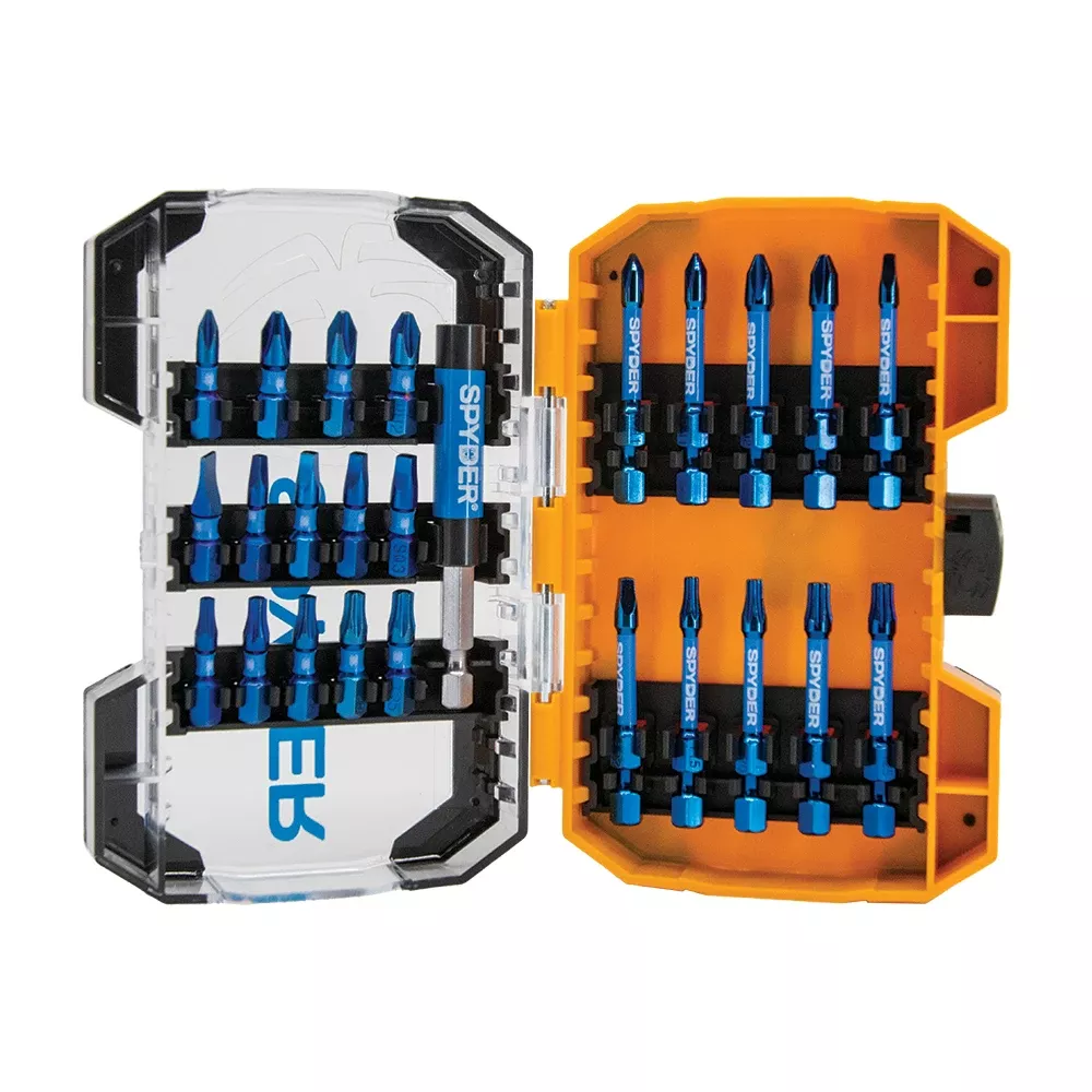 Spyder 25-Piece Impact Driver Bit Kit 19029