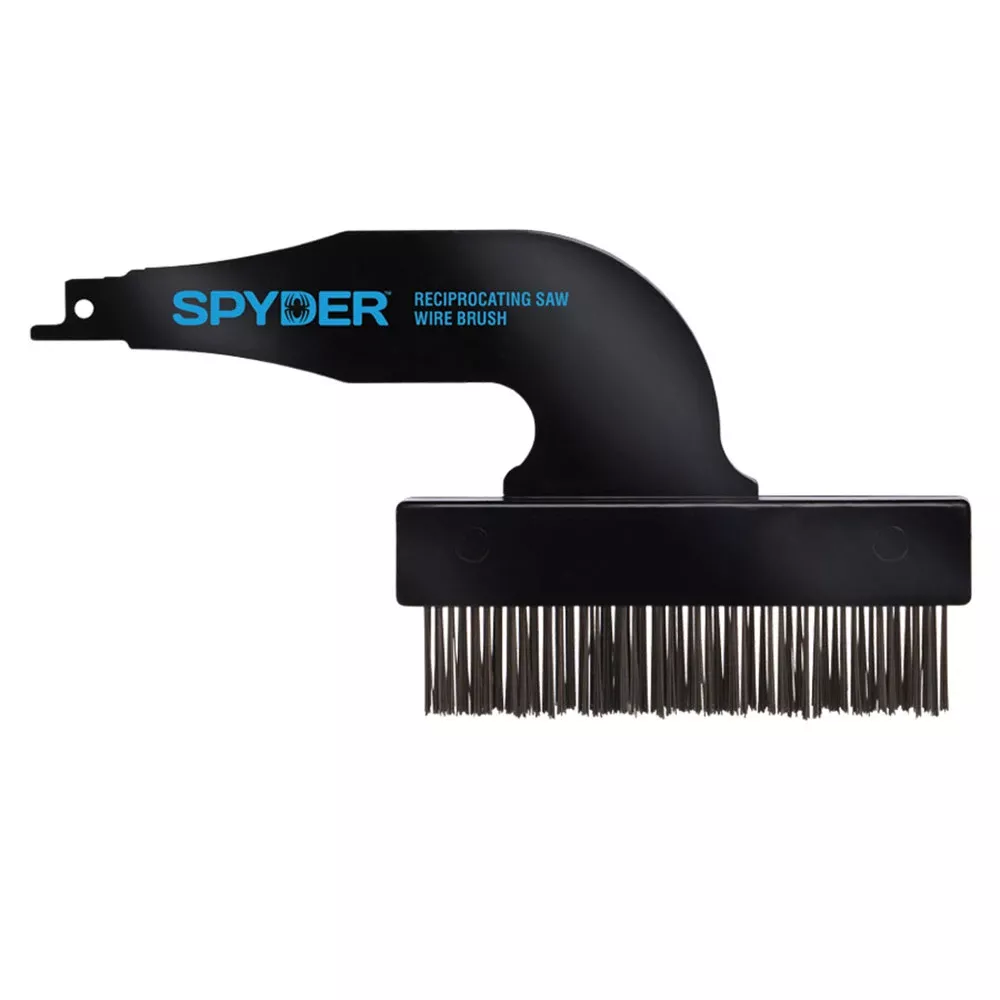 Spyder Steel Wire Brush Reciprocating Saw Blade Attachment 400005