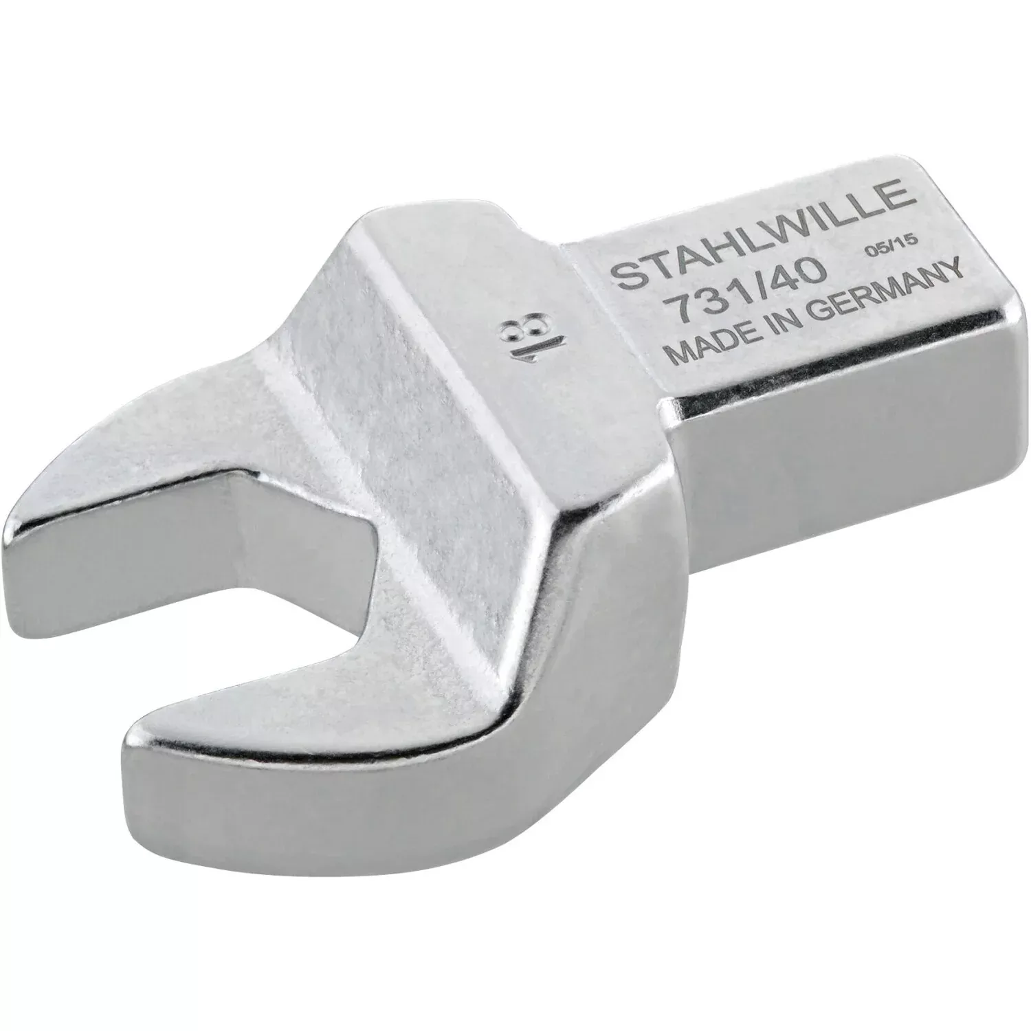 Stahlwille 58214022 731/40 Open Ended Insert, 22 mm, 14 x 18 mm