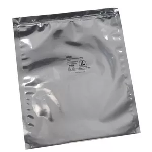 Static Shield Bag, 1500 Series Metal-Out Zip, 4 in. x 6 in., 100 EA