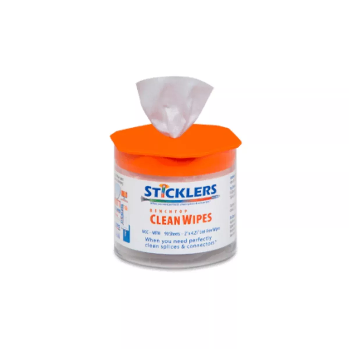 Sticklers | CleanWipes 90 Fiber Optic Wipes for the Benchtop | #WFW