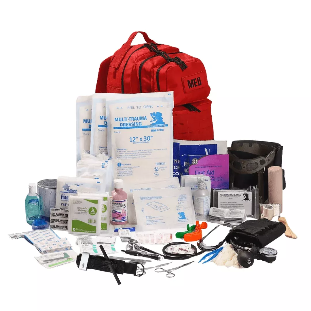 Tactical Trauma Backpack w/Advanced Bleeding Control