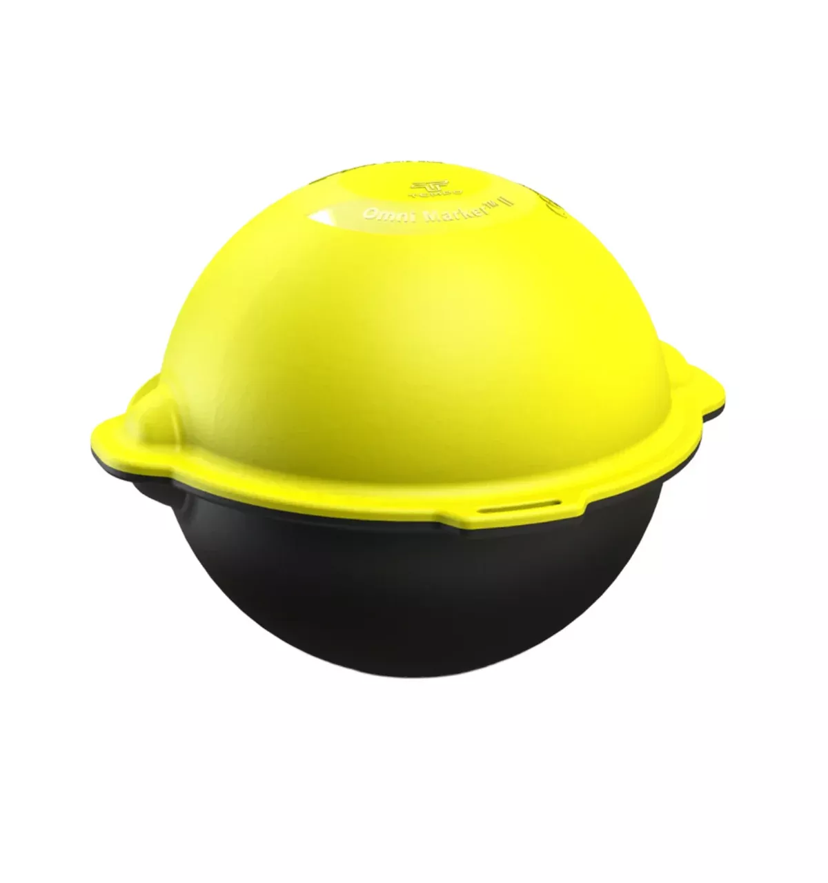 TEMPO | OmniMarker II Underground Utility Marker Ball (Yellow/Black, Fiber Optic, 92kHz) - 30pk | #OM-04