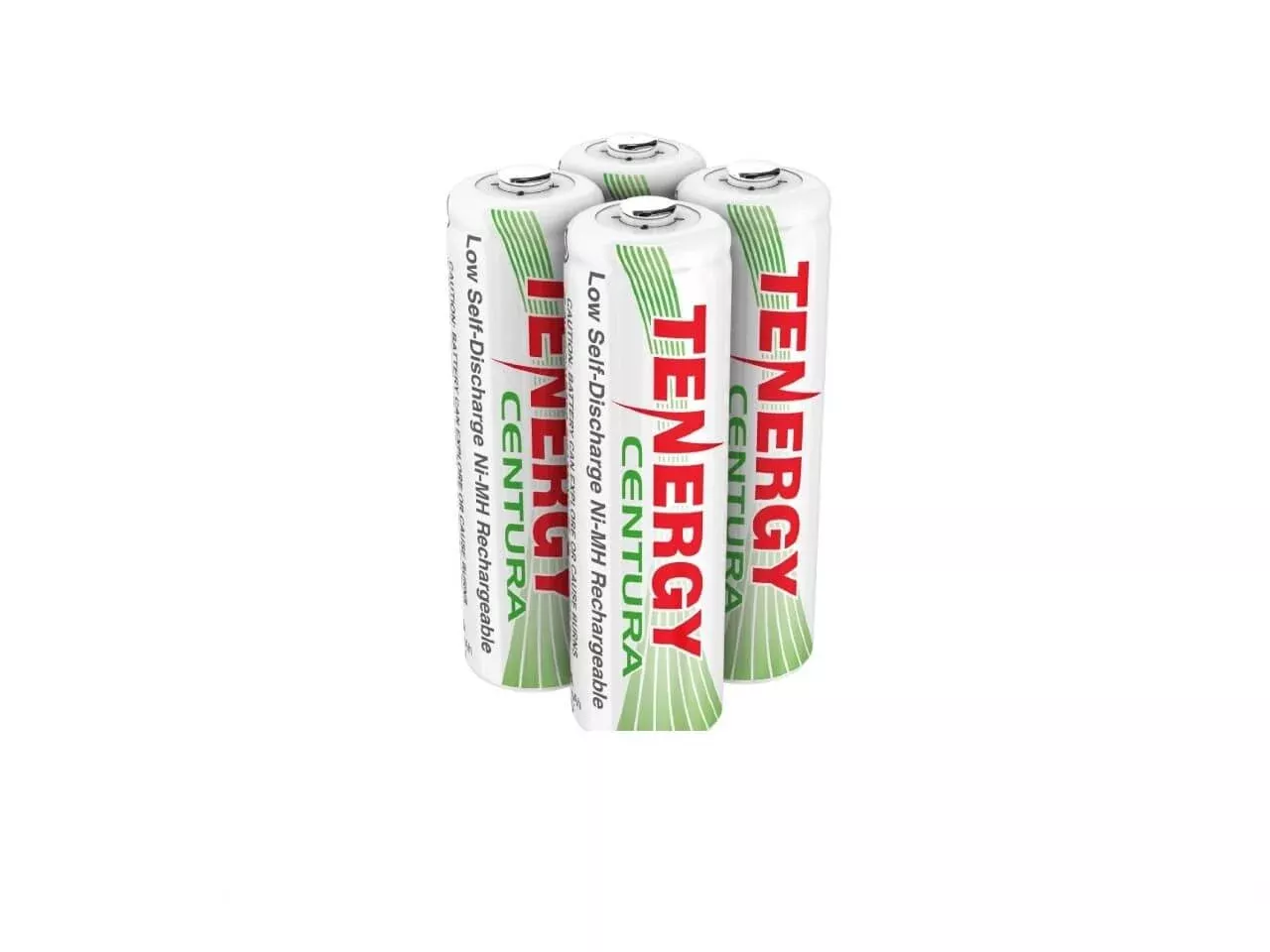 Tenergy AA Centura NiMH Rechargeable Battery - 4 Pack