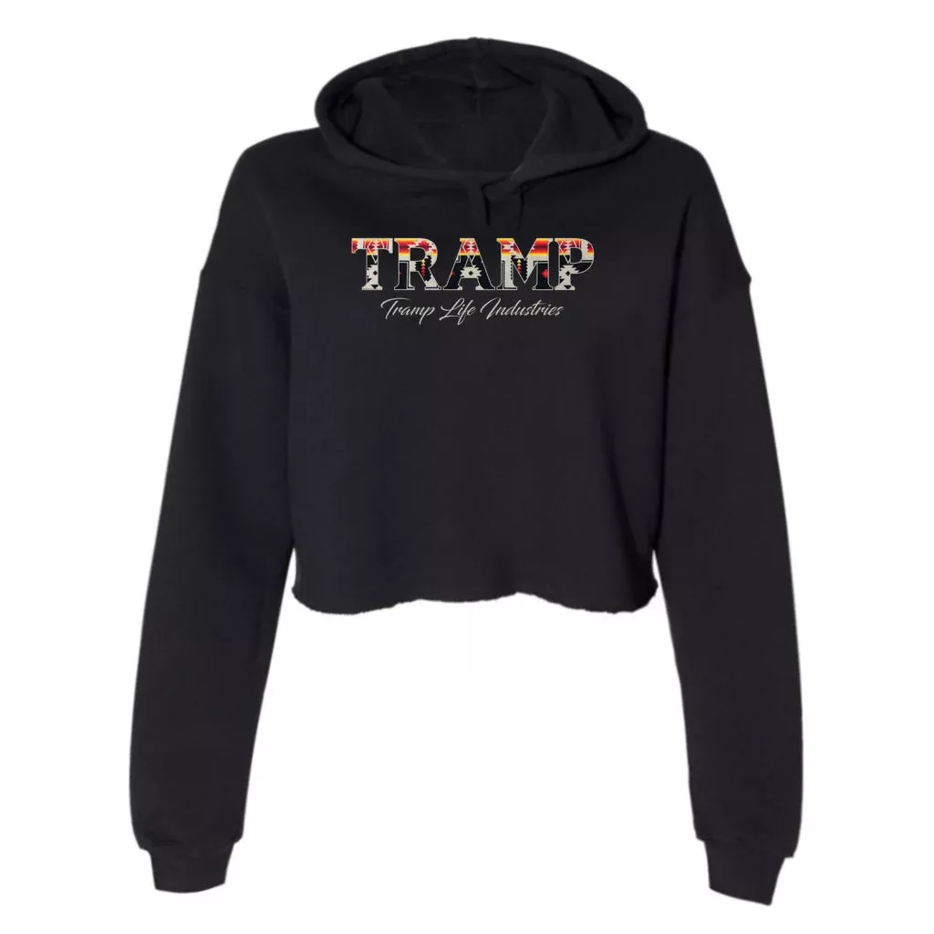 Tramp Pendleton Women's Crop Hoodie
