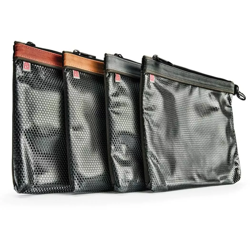 Veto Pro Pac PB4L Zippered Tool Pouches, 4 Pack