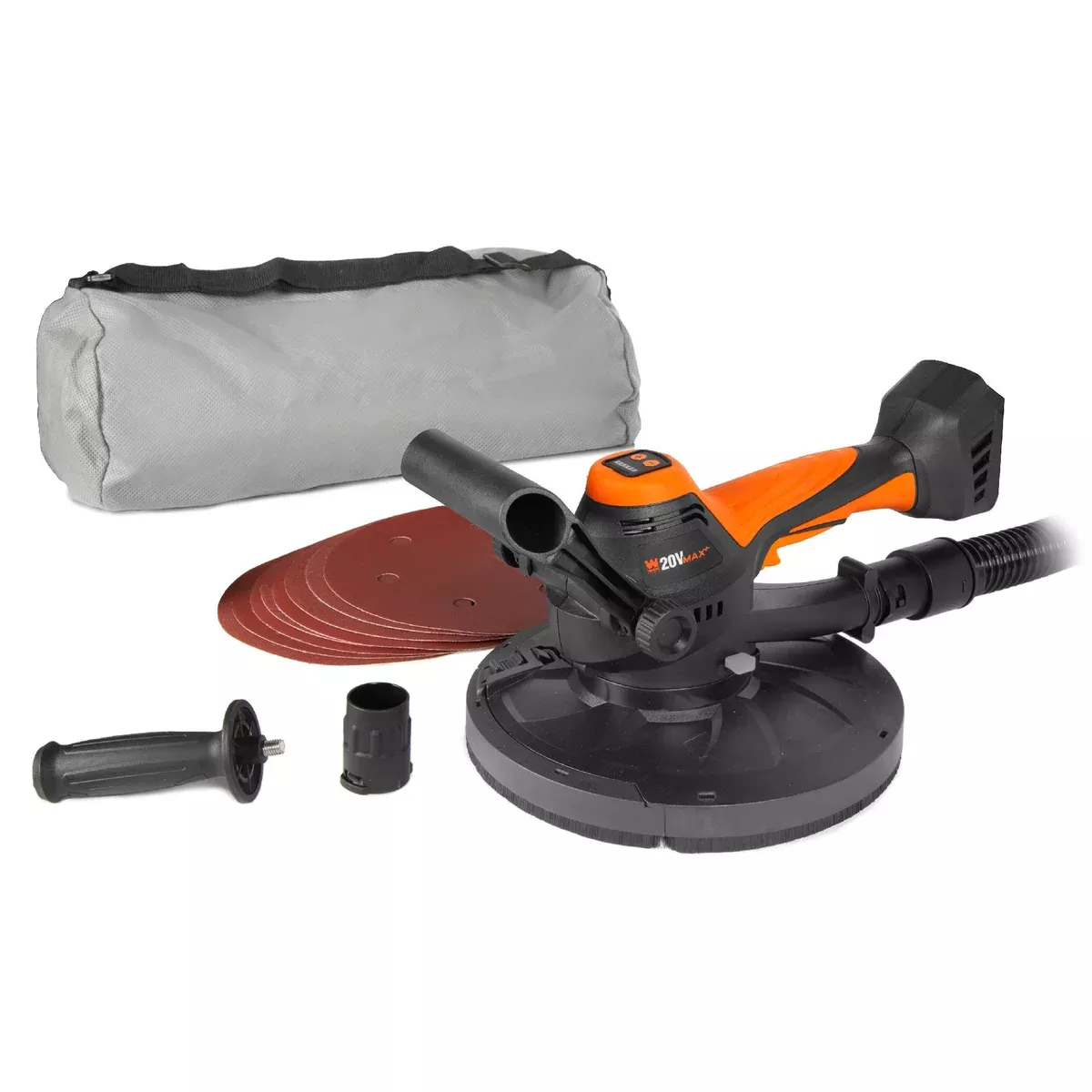 WEN 20408BT 20V Max Brushless Handheld Drywall Sander (Tool Only – Battery Not Included)
