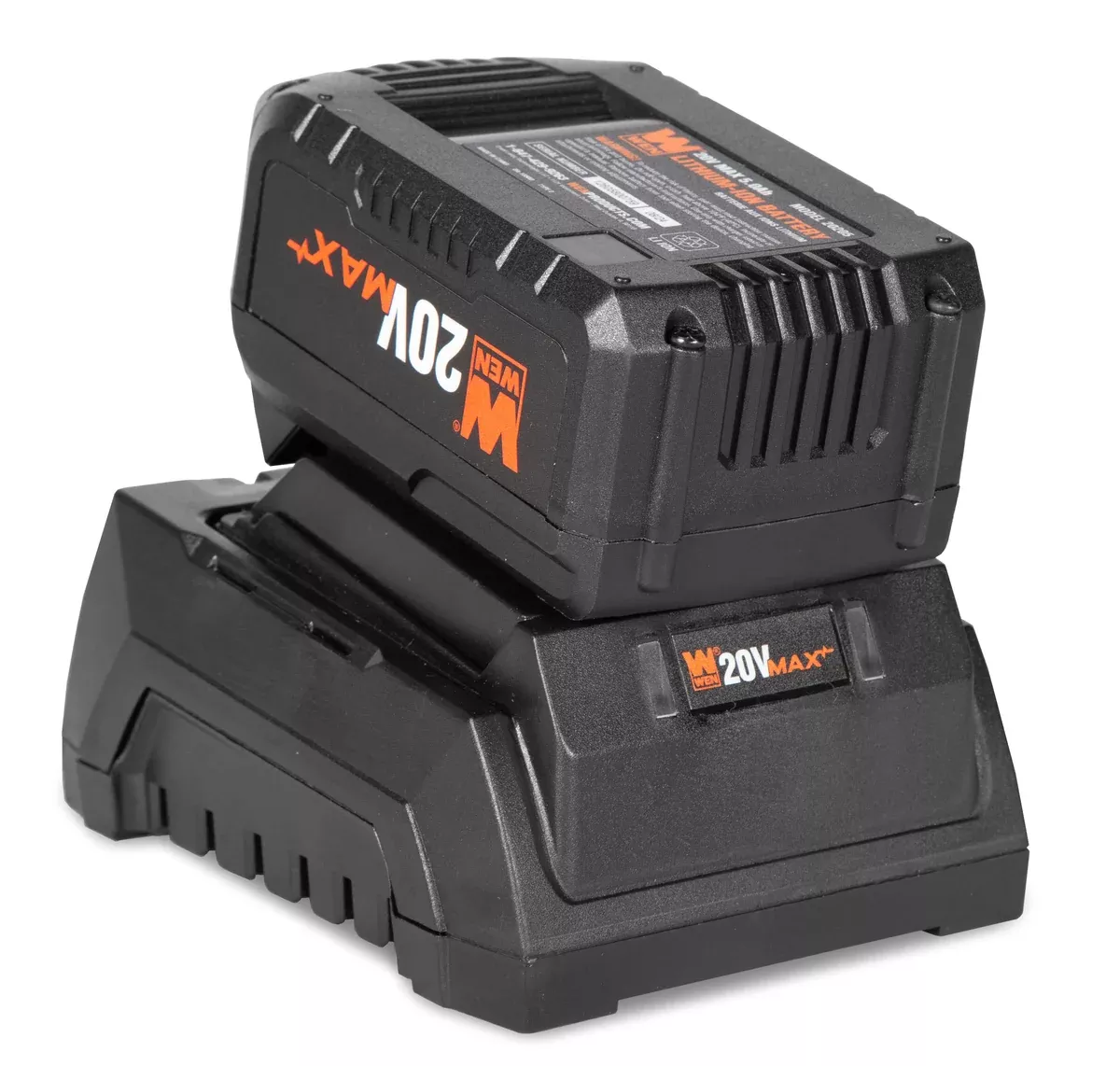 WEN 20VB15C 20V Max Starter Kit with 5.0 Ah Lithium-Ion Battery and Charger