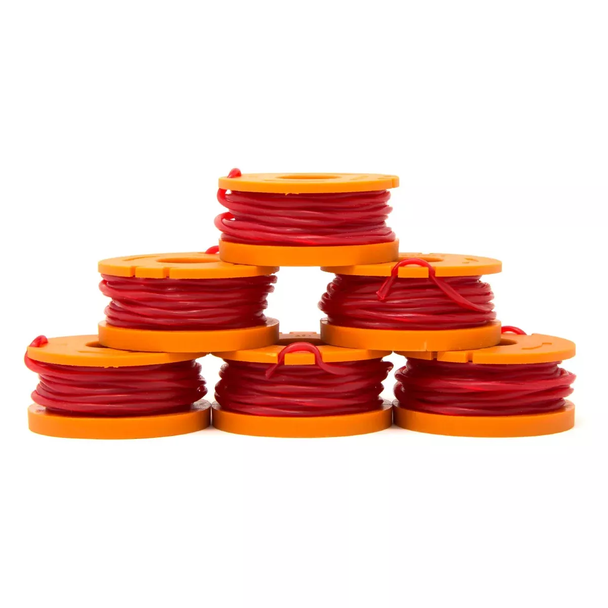 WEN 40413ST-6 String Trimmer Replacement Spool with 9.5 Feet of .065 Line, Six-Pack