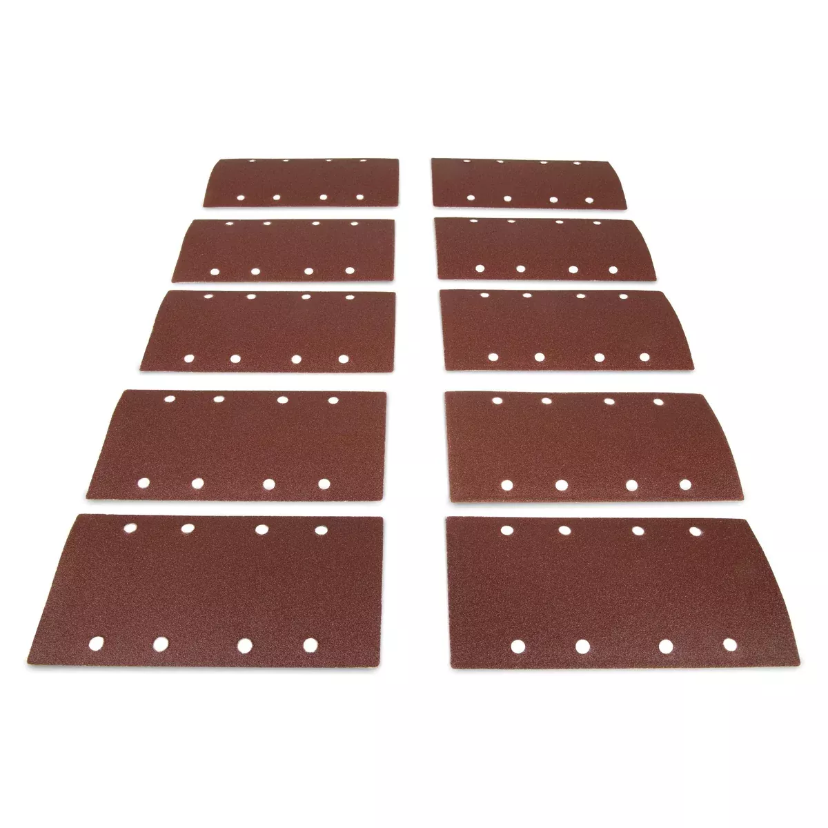 WEN 6313SP120 Electric 1/3 Sheet Sander 120-Grit Hook and Loop Sandpaper (10-Pack)