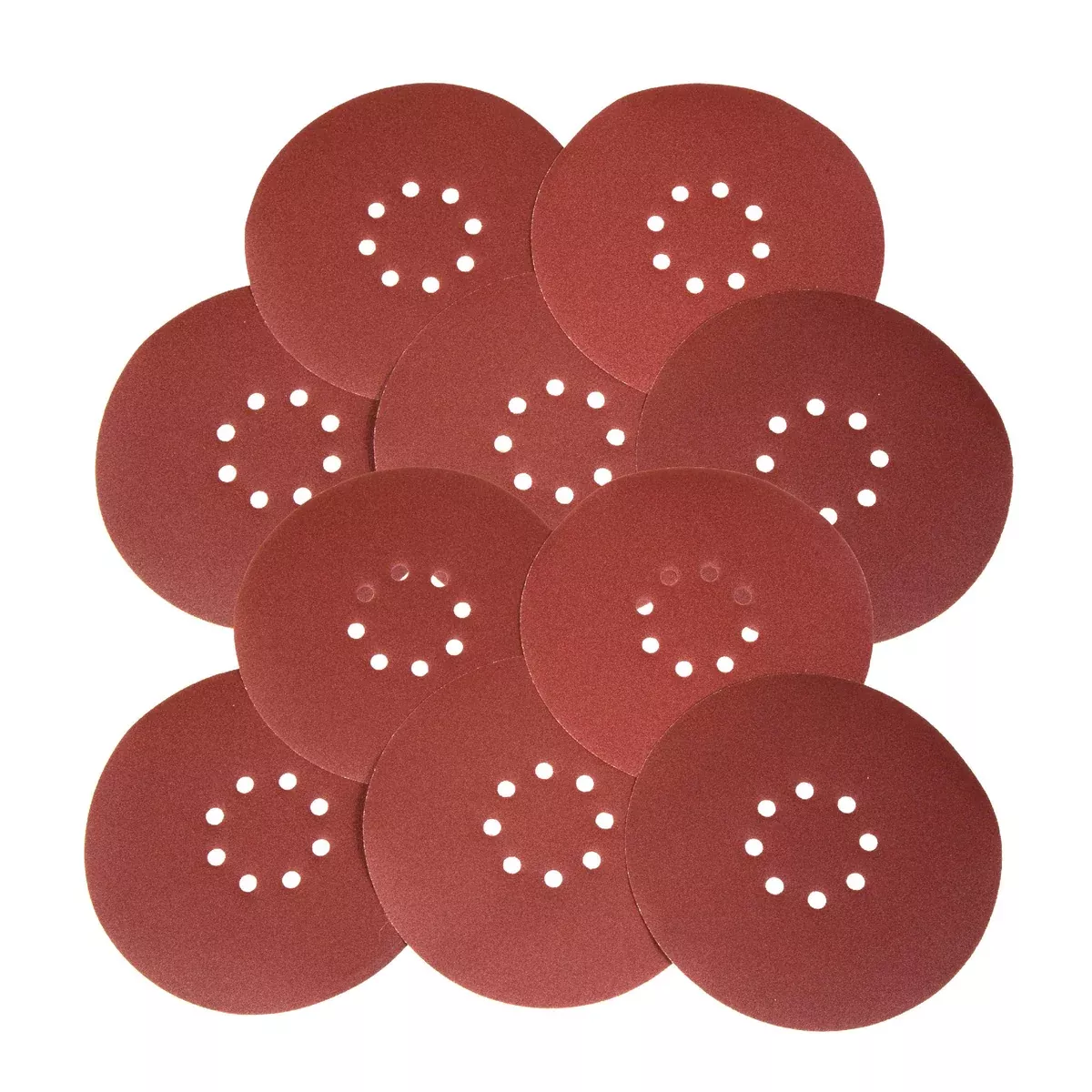 WEN 6369SP240 Drywall Sander 240-Grit Hook and Loop 9-Inch Sandpaper, 10-Pack