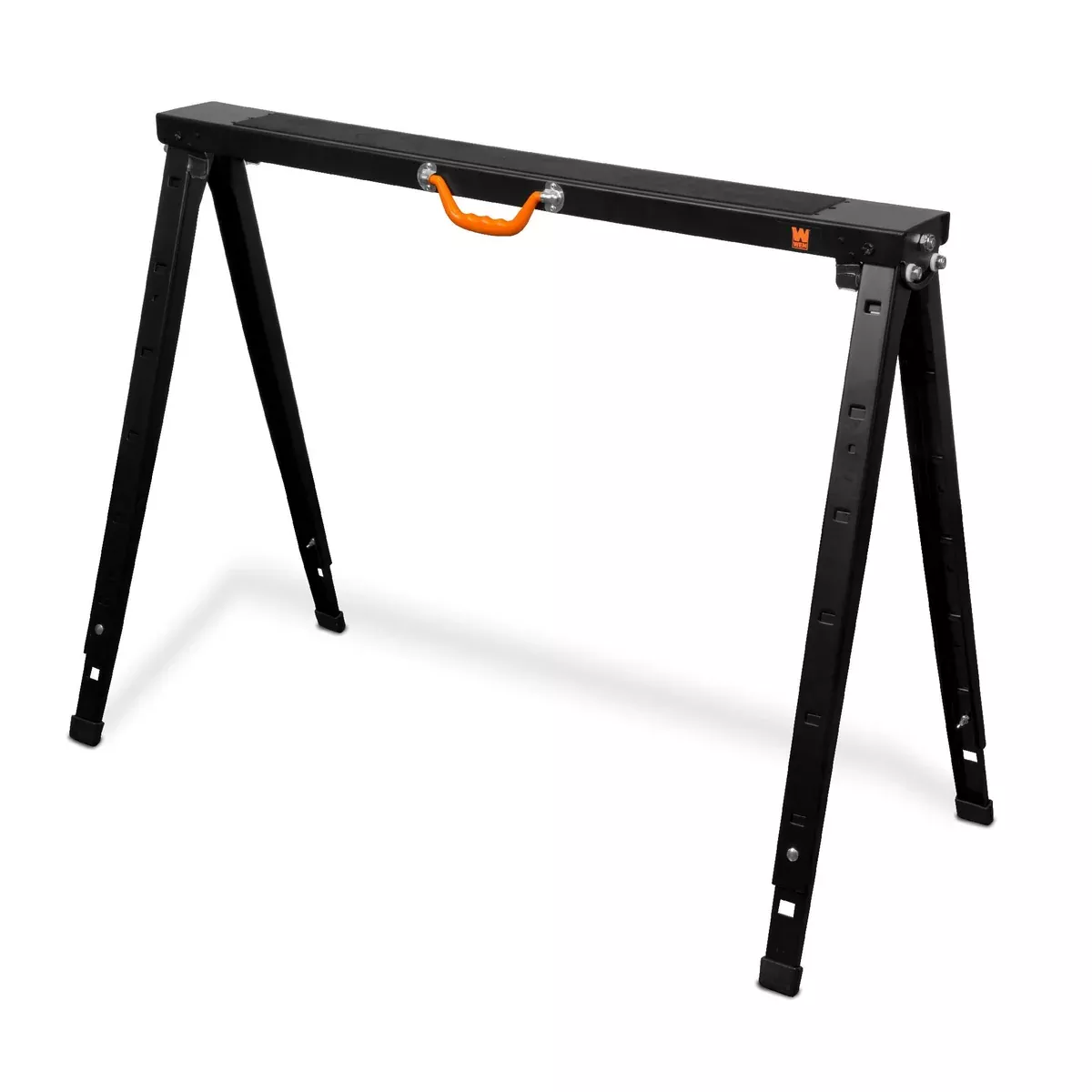 WEN MSA15 38-Inch Folding Height Adjustable Steel Saw Horse, 1500-Pound Capacity