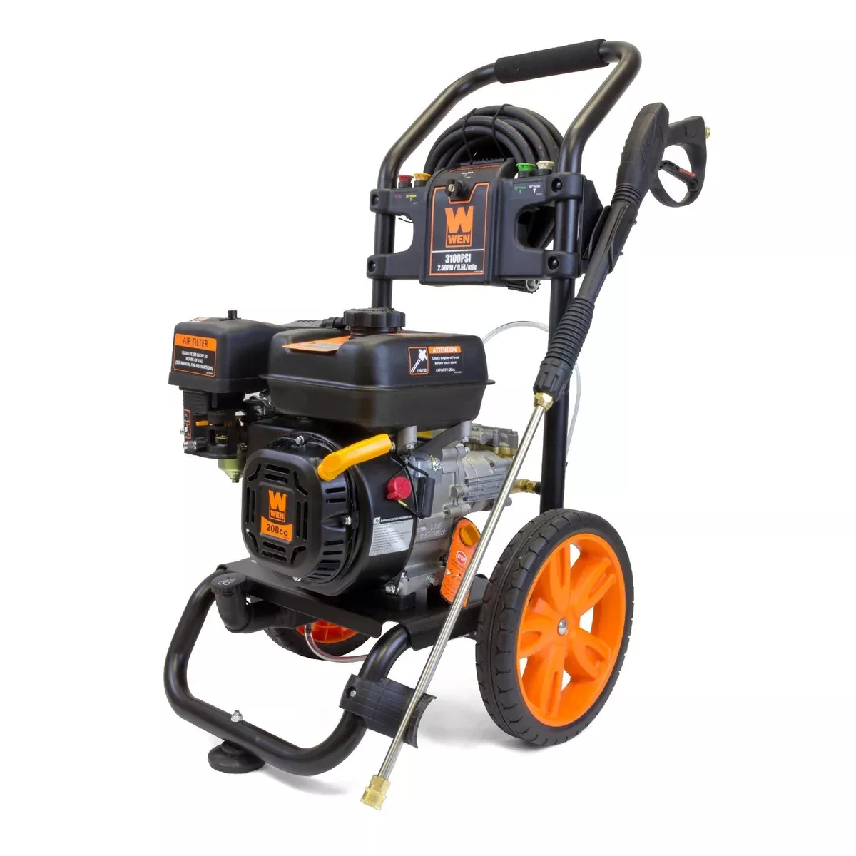 WEN PW3200 Gas-Powered 3200 PSI 208cc Pressure Washer