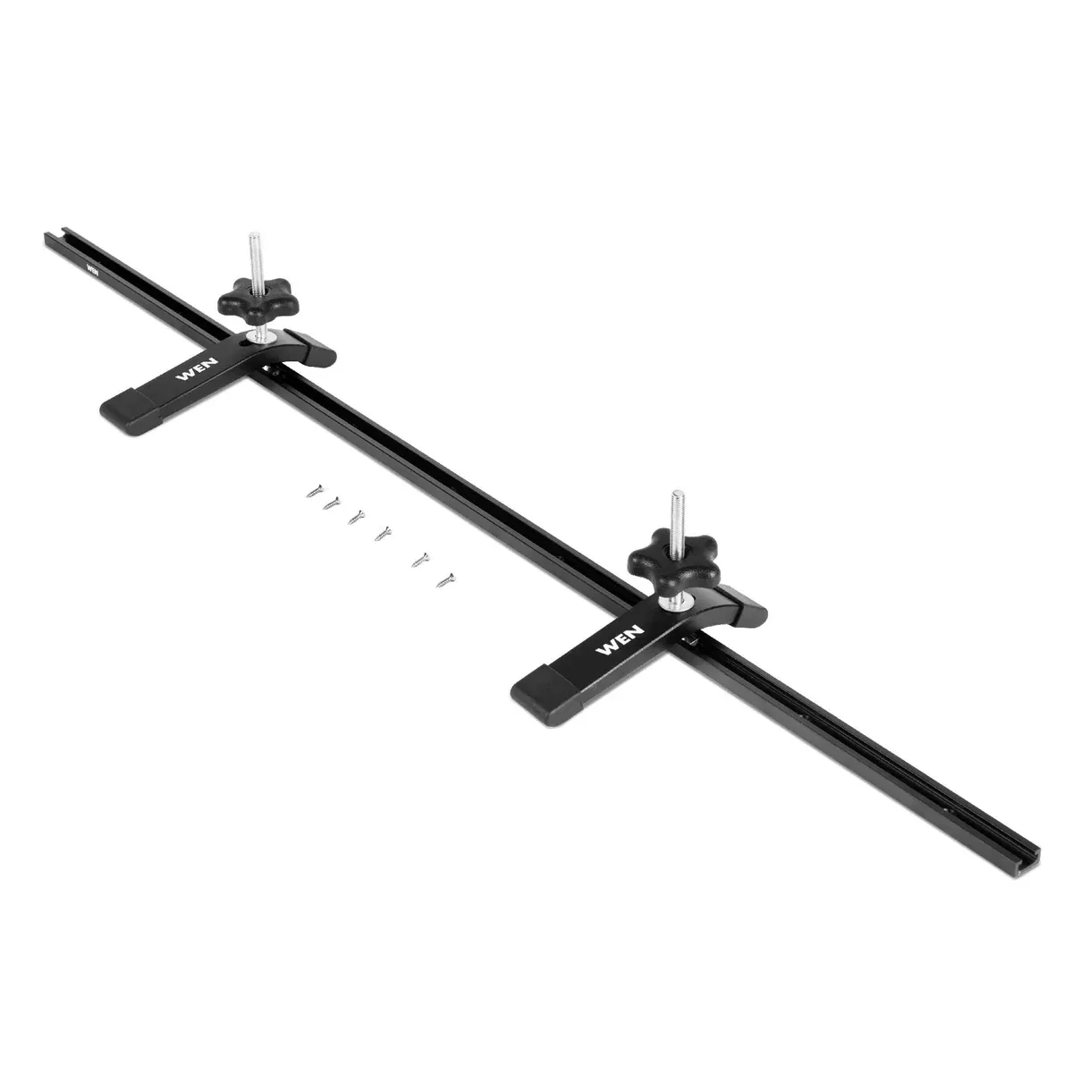 WEN WAT361 36-Inch Universal T-Track and Hold Down Clamps Kit for Woodworking