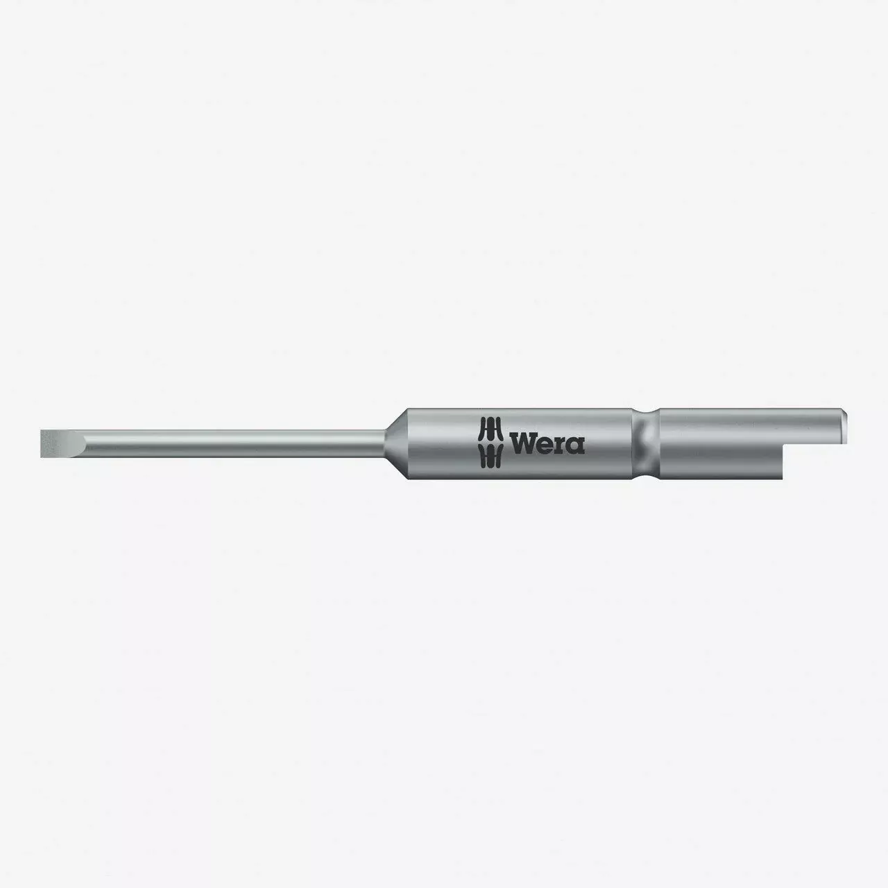 Wera 135266 2.0 x 0.4 x 44mm Slotted Bit - Halfmoon Drive