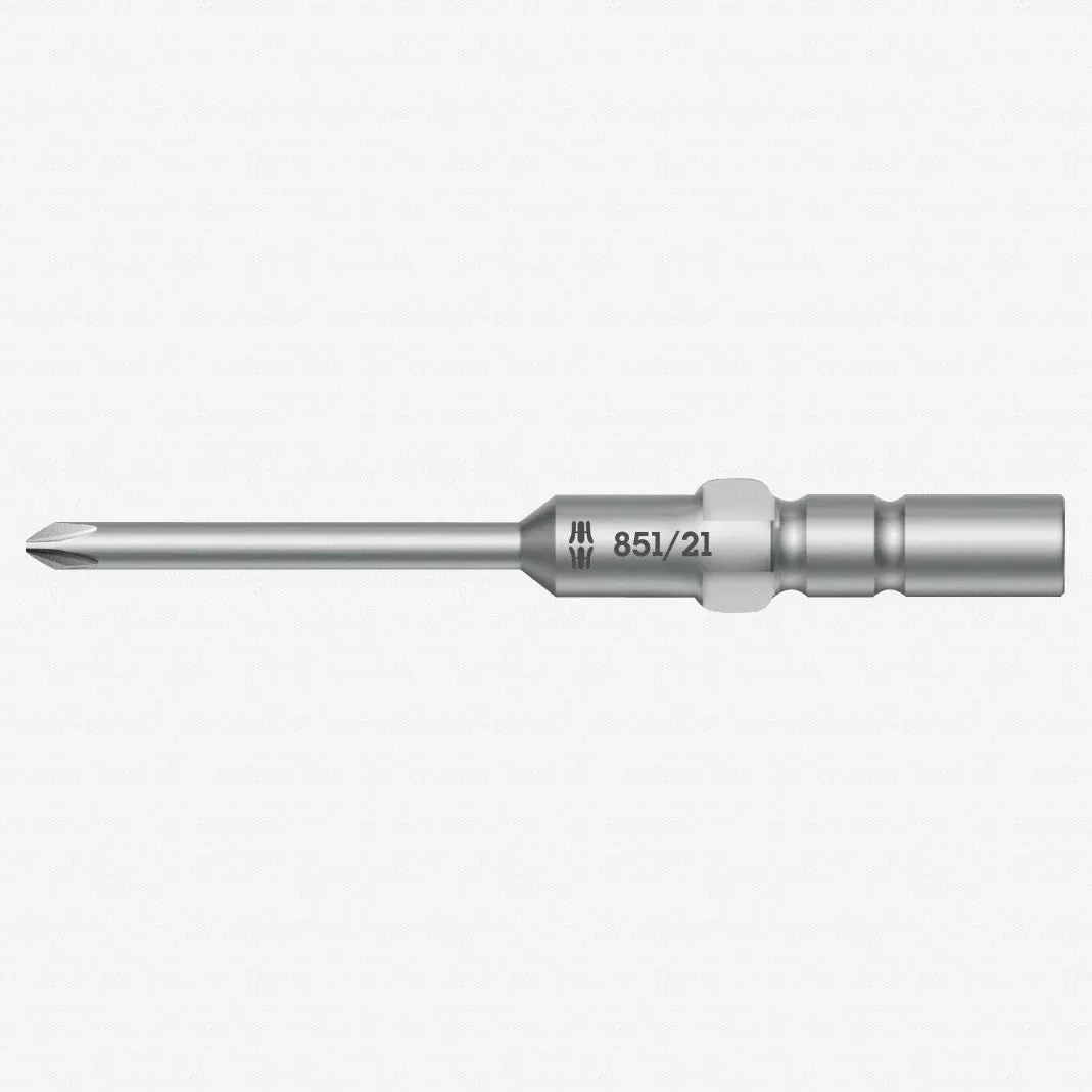Wera 135285 #0 x 60mm Phillips Bit - 4mm HIOS Drive