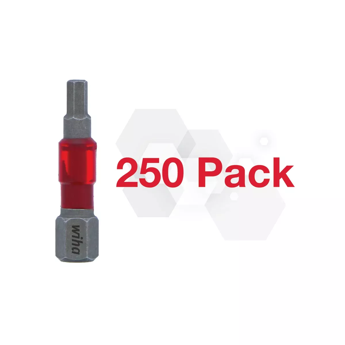 Wiha 76521 | MaxxTor | Torsion | Inch Hex Screwdriver Bit