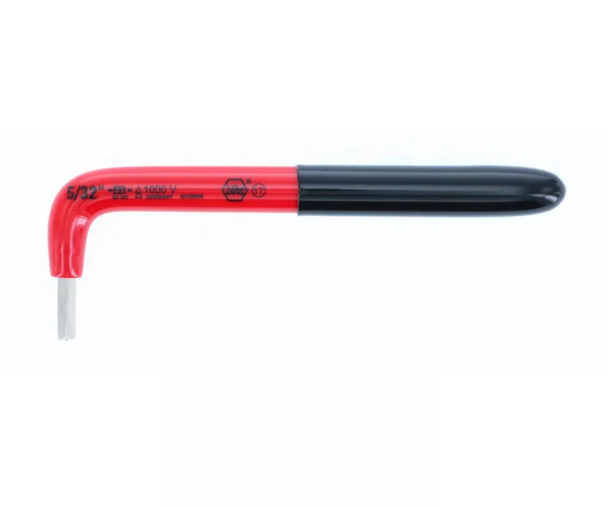 Wiha Tools 13665 Insulated Inch Hex L - Key, 5/32" x 4.1"