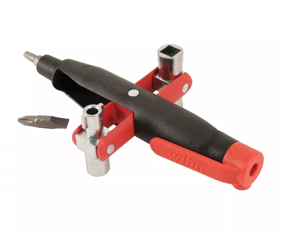 Wiha Tools 21105 Pen Style Control Cabinet Key Diecast Zinc, Polished Finish