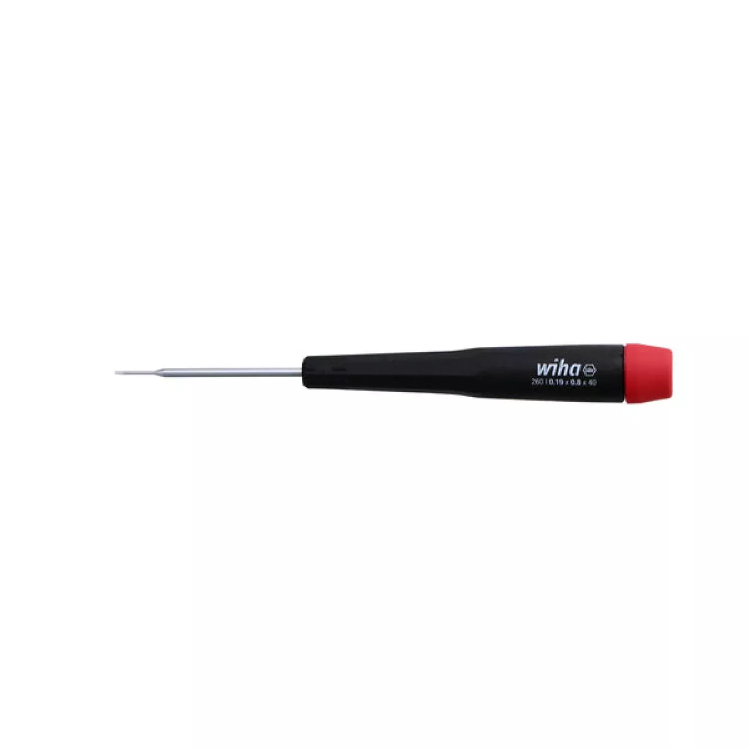Wiha Tools 26008 .80 (1/32") x 40mm Precision Slotted Screwdriver