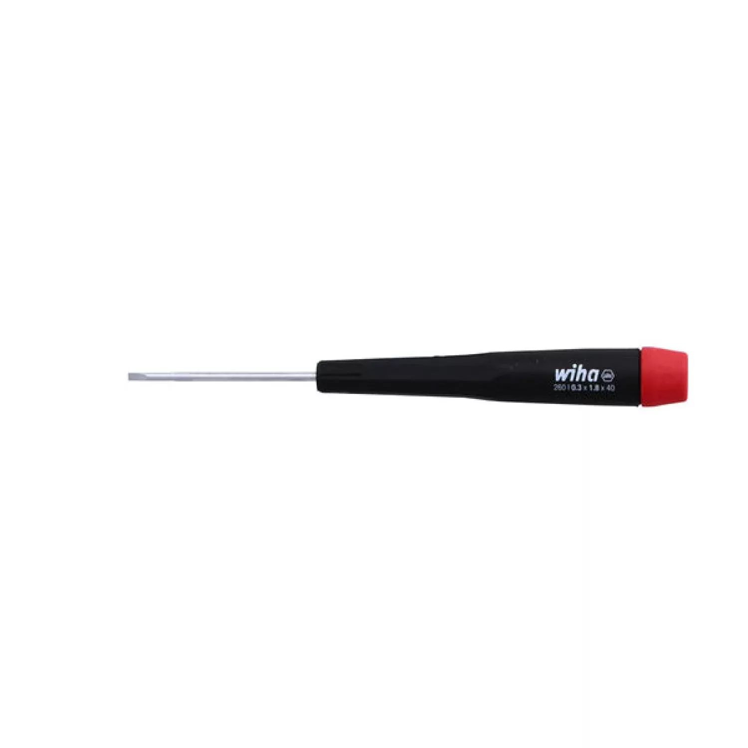 Wiha Tools 26018 1.8 (.070") x 40mm Precision Slotted Screwdriver