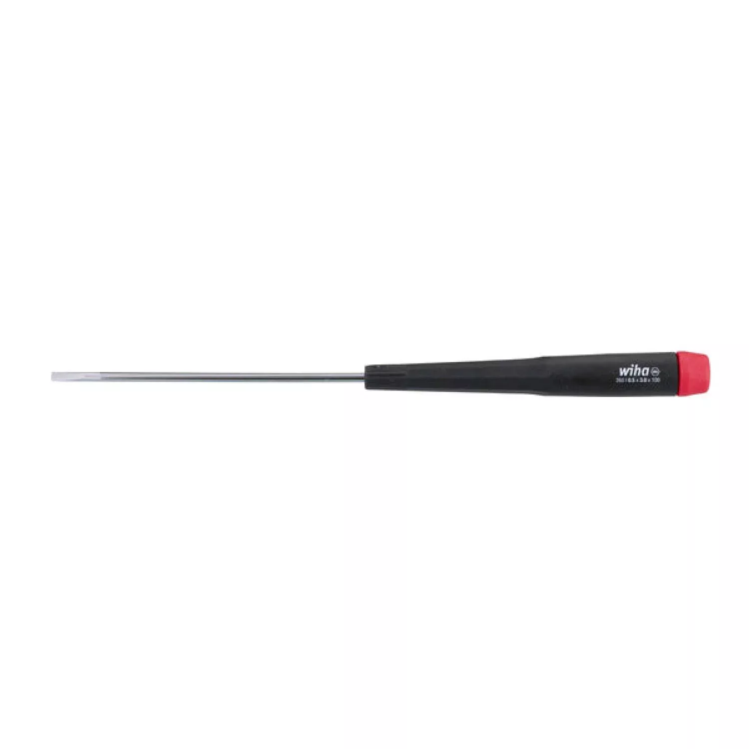 Wiha Tools 26033 3.0 (1/8") x 100mm Precision Slotted Screwdriver