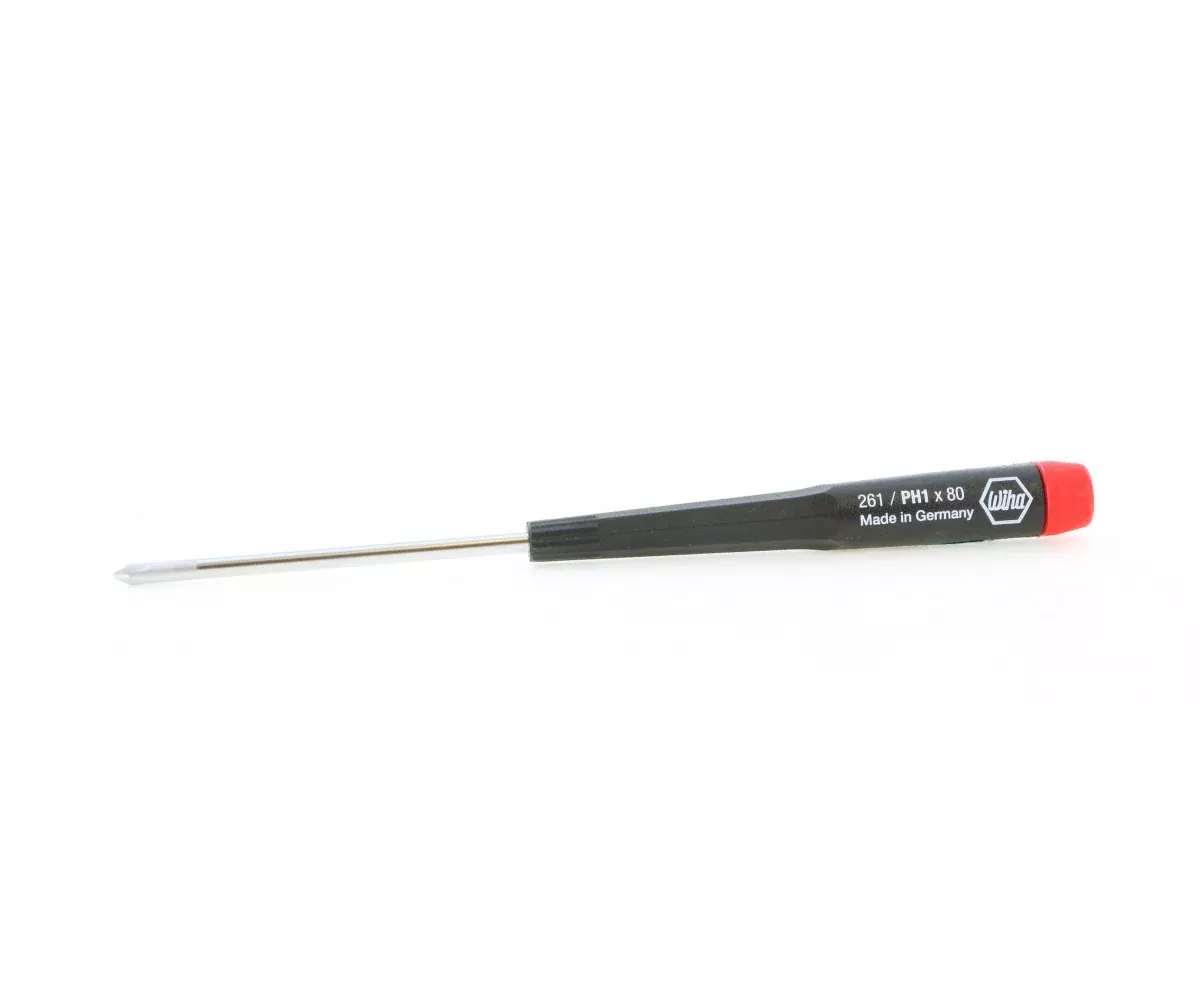 Wiha Tools 26112 Phillips Precision Screwdriver #1 x 80mm