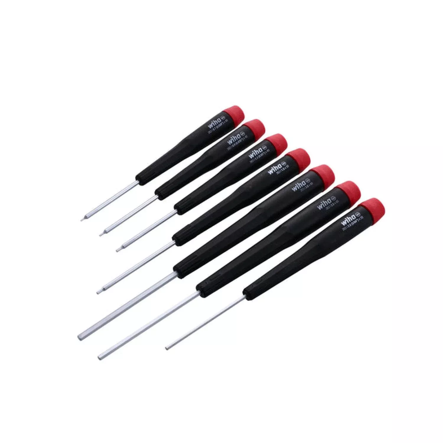 Wiha Tools 26390 Precision Hex Metric Screwdrivers Set 7 Pc