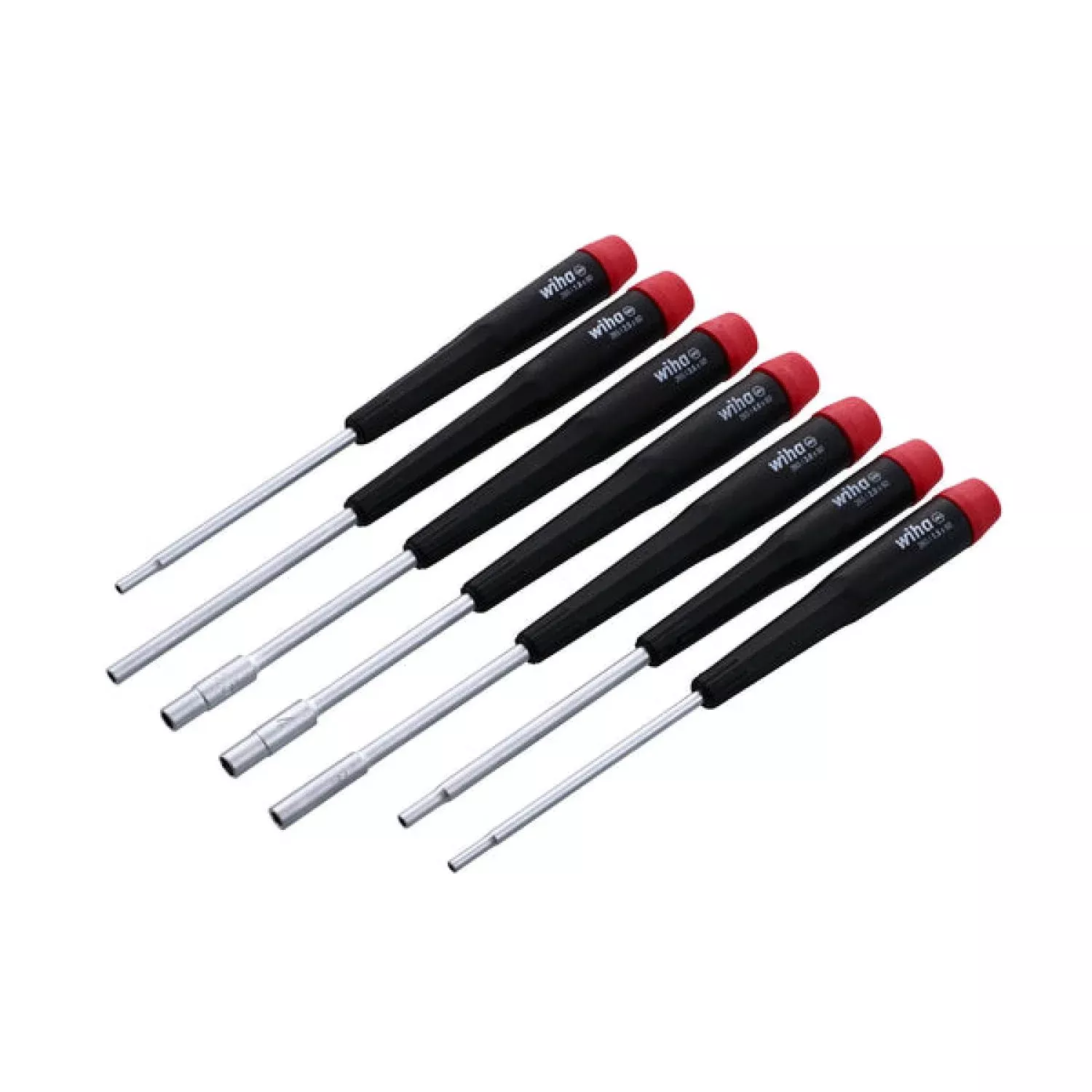 Wiha Tools 26592 7 Piece Precision Nut Driver Set - Metric