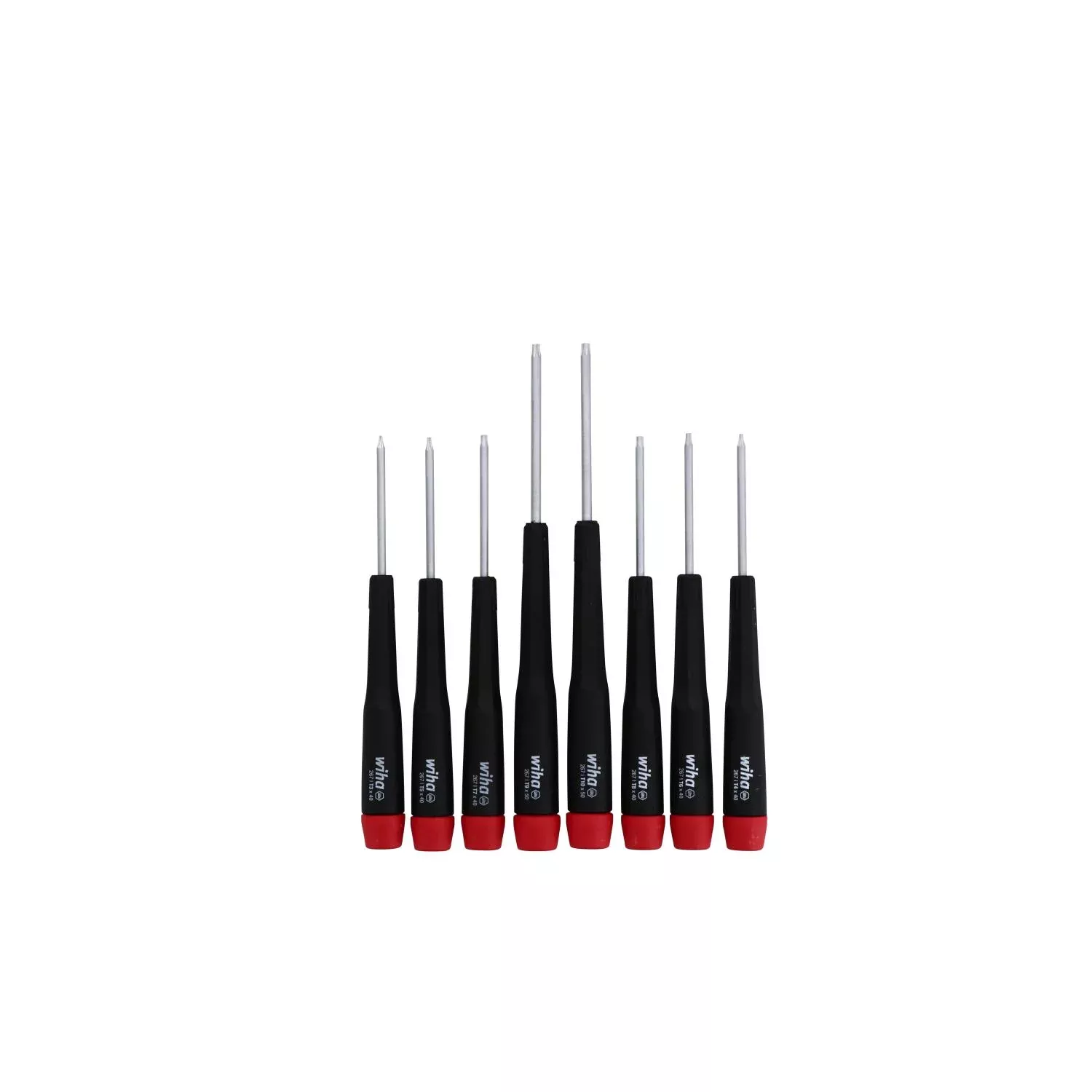 Wiha Tools 26799 Precision Torx Screwdriver 8 Piece Set T3-T10 in Canvas Pouch