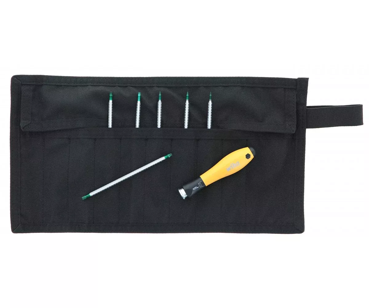 Wiha Tools 26930 Drive-Loc IV ESD Safe TORX Set, 7 Pieces