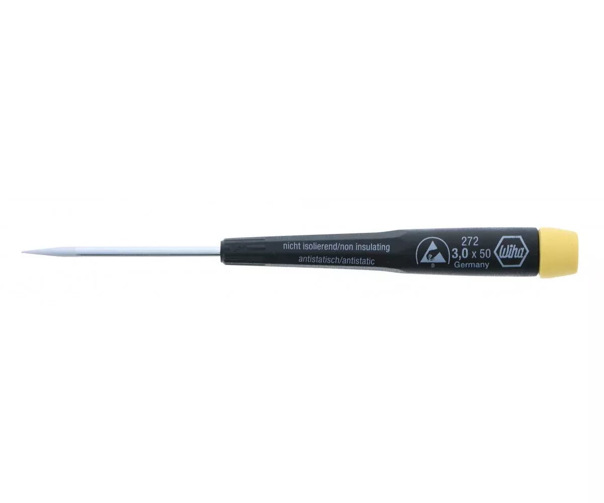 Wiha Tools 27232 3 x 100mm Slotted Precision ESD Safe