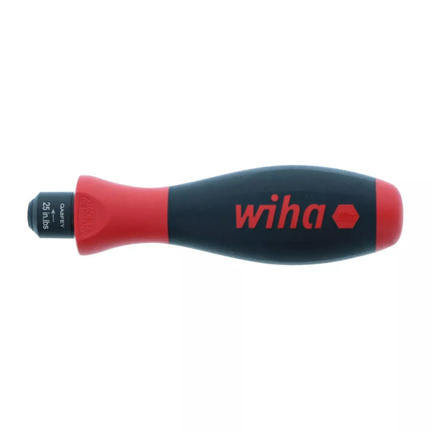 Wiha Tools 28515 SoftFinish TorqueFix Pre-Set Handle 25 In/lbs